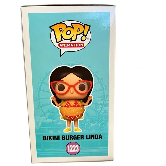 Funko Pop Bob's Burgers Bikini Burger Linda Figure - Picture 4 of 6